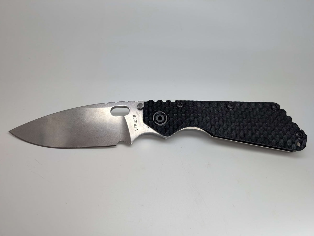 *Consignment* Strider DGG Ti / G10 Black Framelock Folding Knife