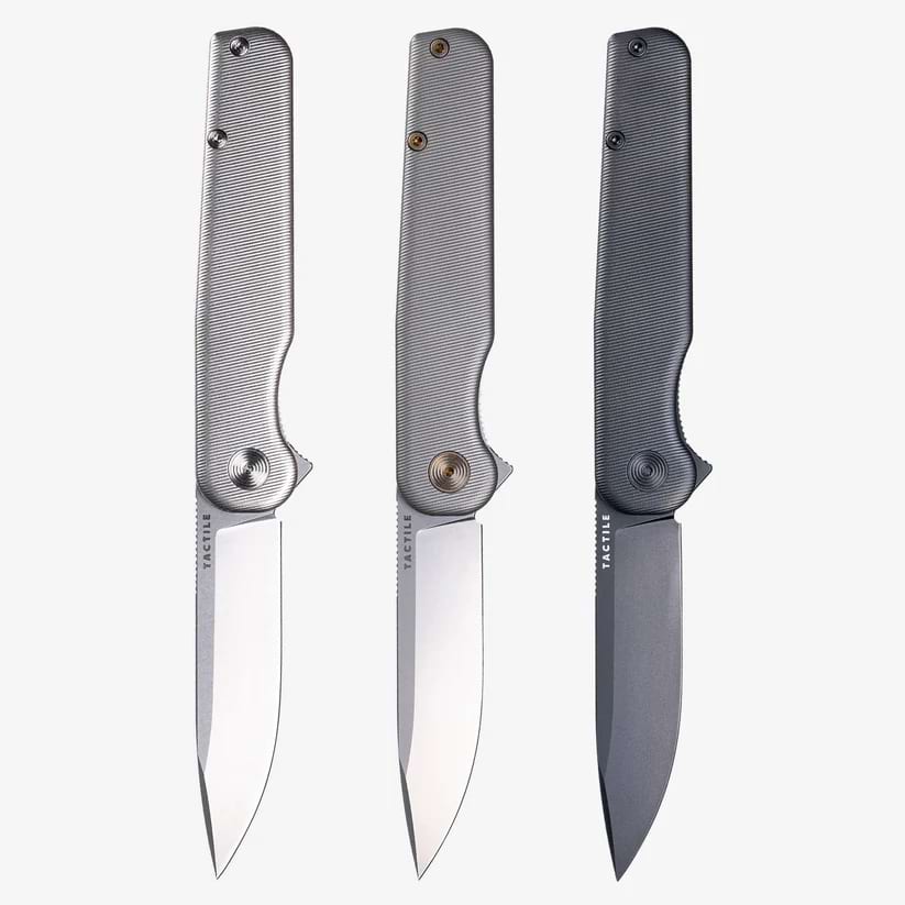 Tactile Turn Rockwall Flipper Linerlock Folding Knife