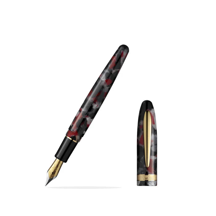 Laban Taroko Autumn Red Fountain Pen