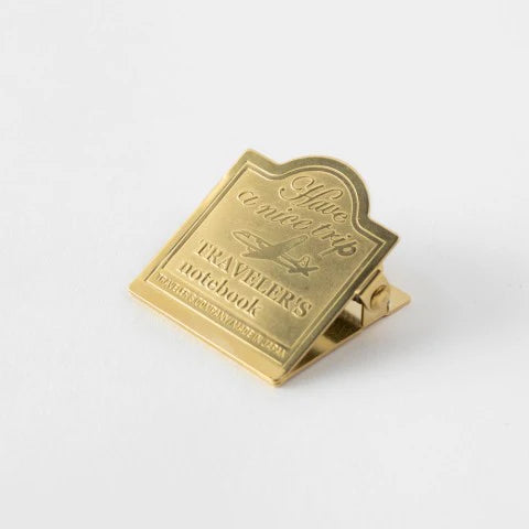 TRAVELER’S notebook Brass Clip