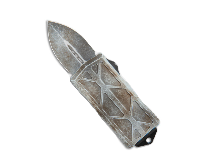 Microtech Exocet D/E SA Sandtrooper Standard Out the Front Knife