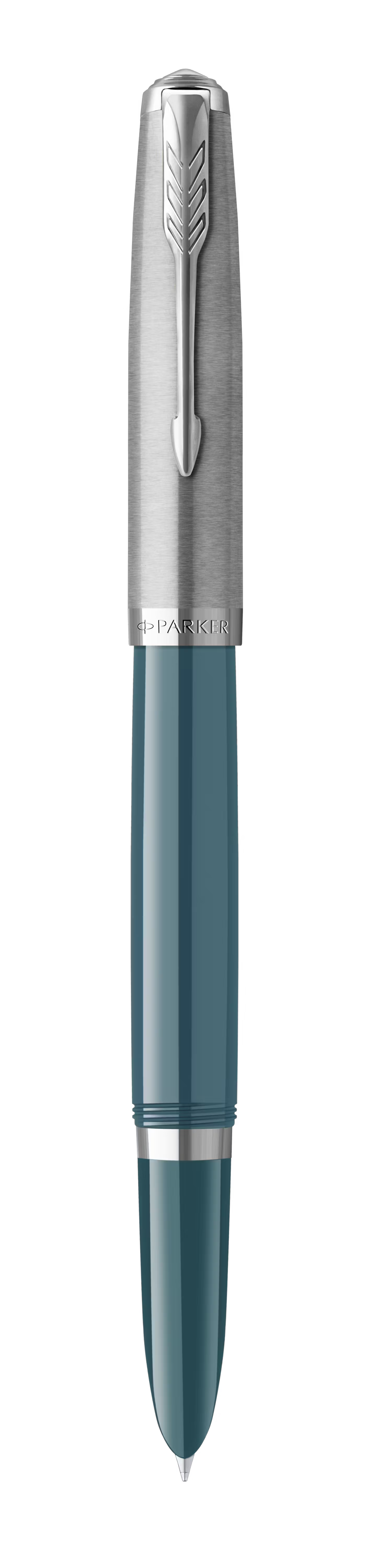 Parker 51 Teal Fountain Pen Fine Nib