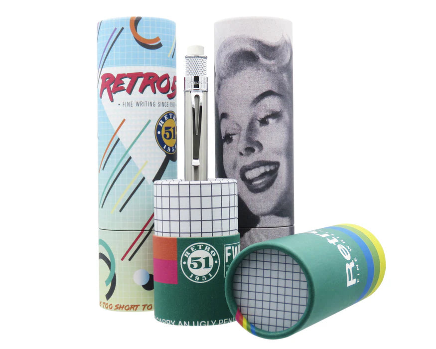 Retro 51 Tornado Stainless Mechanical Pencil 1.15mm