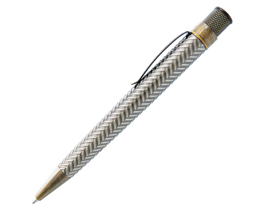 Retro 51 Tornado Vintage Metalsmith Roosevelt Rollerball Pen