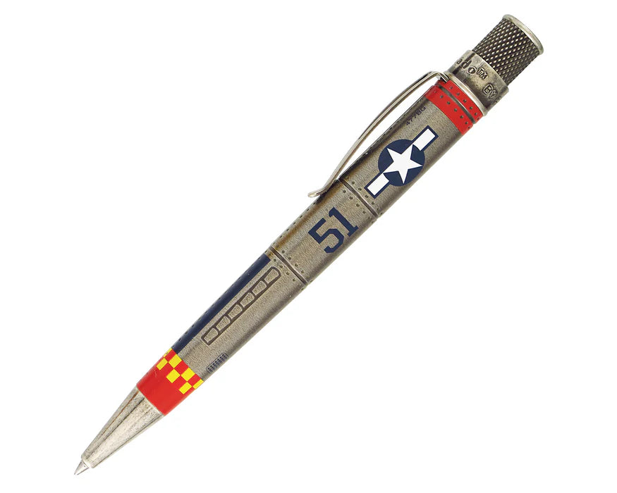 Retro 51 Tornado Vintage Metalsmith P-51 Mustang Rollerball Pen