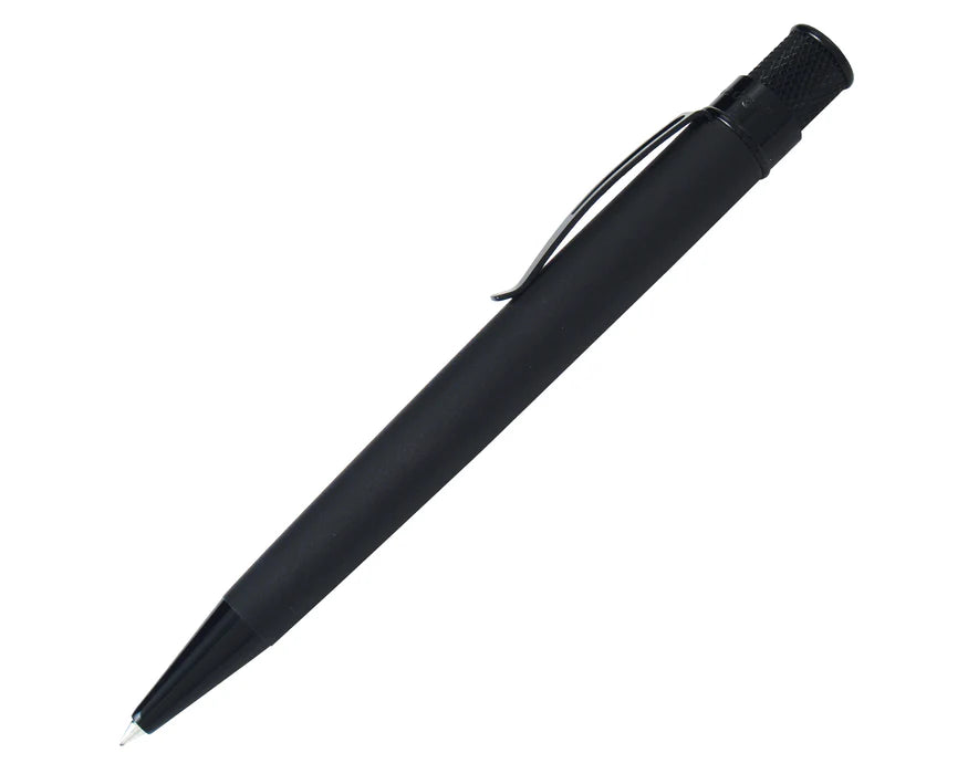 Retro 51 Tornado Stealth Black Rollerball Pen