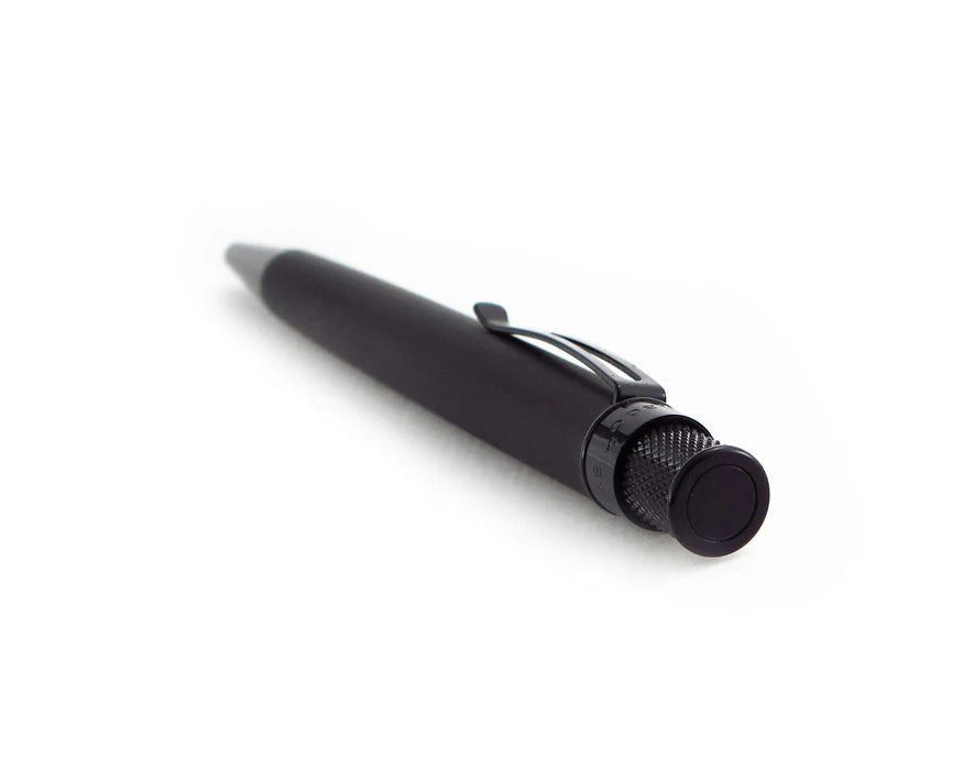 Retro 51 Tornado Stealth Black Rollerball Pen