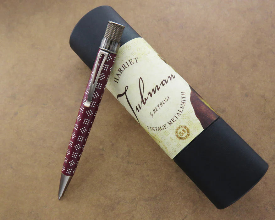 Retro 51 Tornado Vintage Metalsmith Harriet Tubman Rollerball Pen