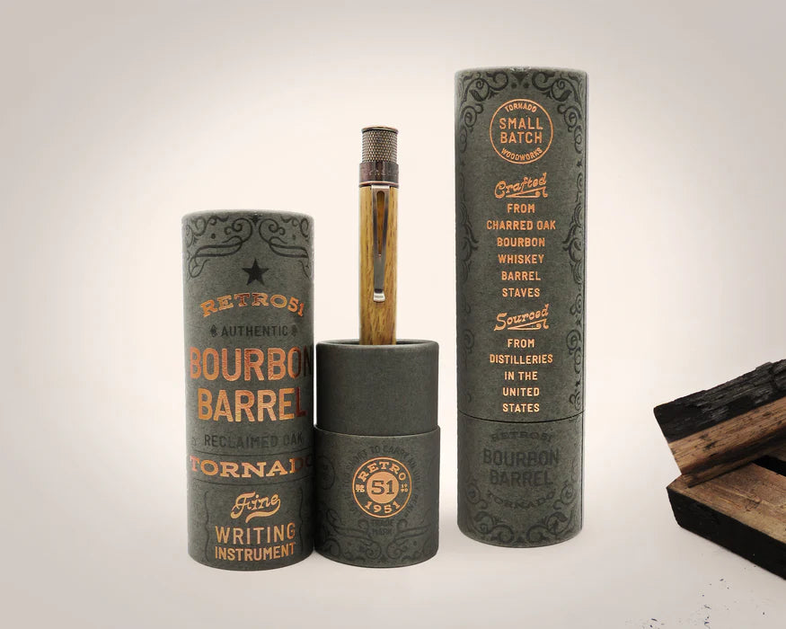Retro 51 Tornado Bourbon Barrel Rollerball Pen