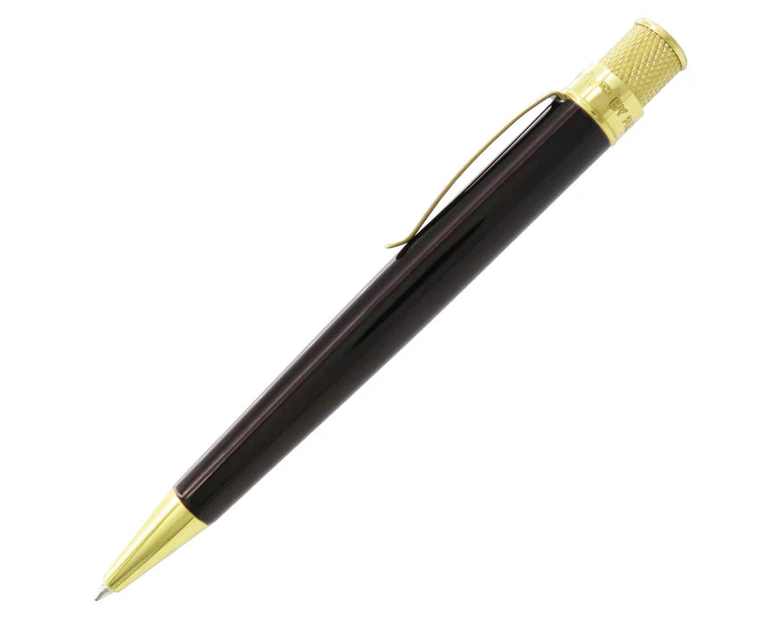 Retro 51 Tornado Classic Lacquer Brown / Brass Rollerball Pen
