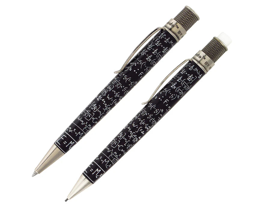 Retro 51 Tornado Albert Einstein Rollerball and Mechanical Pencil 1.15mm Gift Set