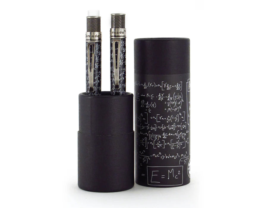 Retro 51 Tornado Albert Einstein Rollerball and Mechanical Pencil 1.15mm Gift Set