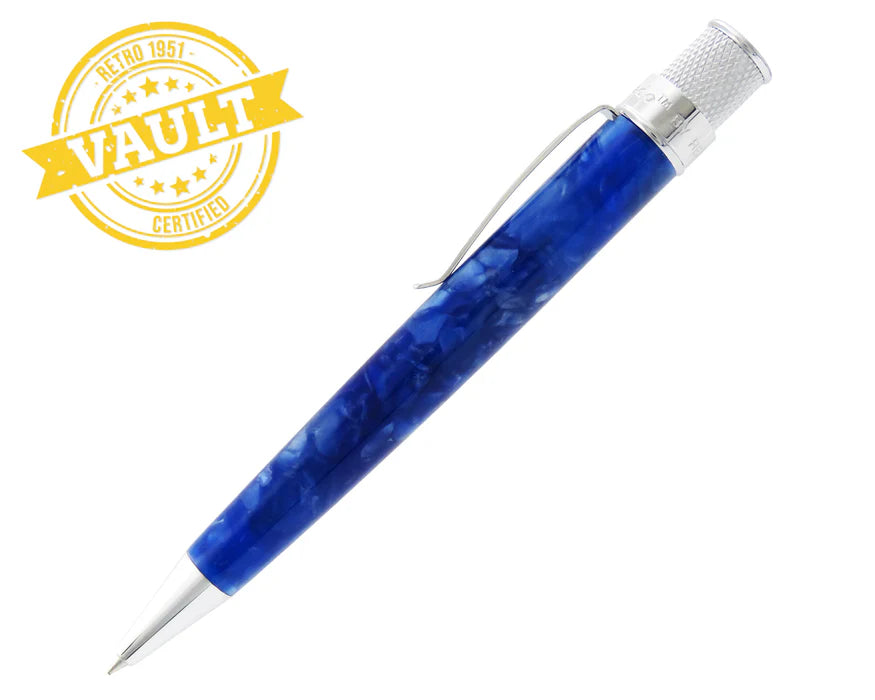Retro 51 Vault Sapphire Blue Acrylic Rollerball Pen
