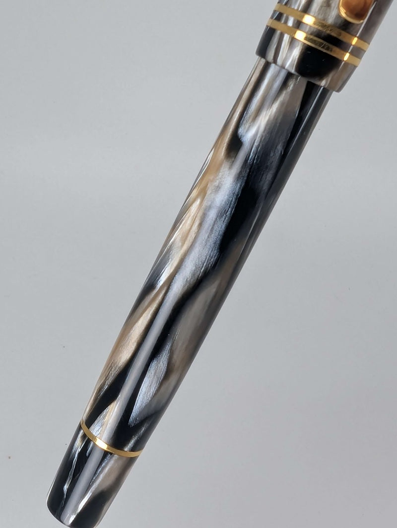 *Consignment* Visconti Ragtime 20th Anniversary Fountain Pen 14k Gold Medium Nib