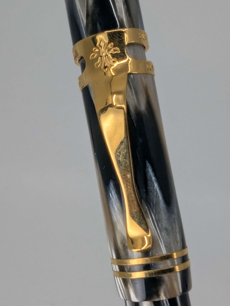 *Consignment* Visconti Ragtime 20th Anniversary Fountain Pen 14k Gold Medium Nib
