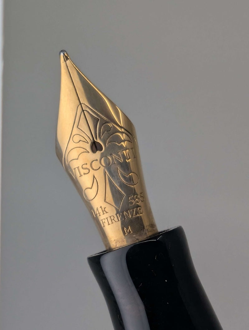 *Consignment* Visconti Ragtime 20th Anniversary Fountain Pen 14k Gold Medium Nib