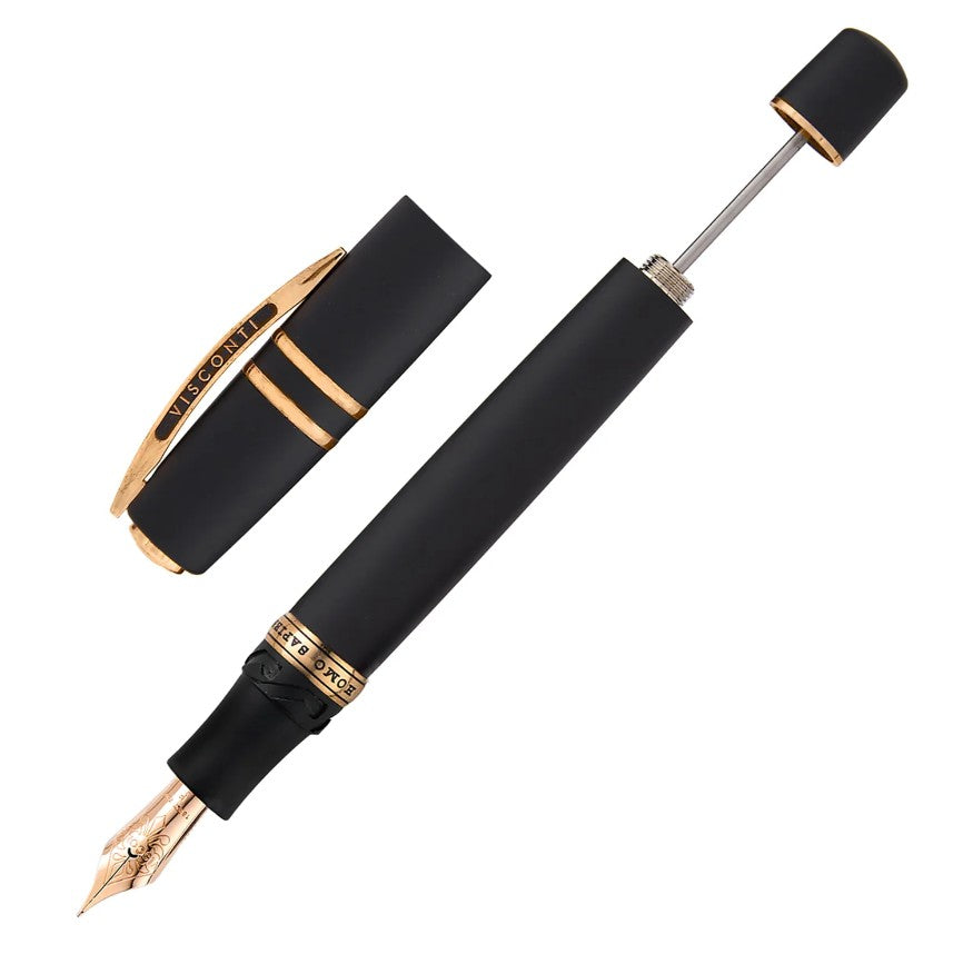 Visconti Homo Sapiens Bronze Age Fountain Pen with Rose Gold Nib in FINE