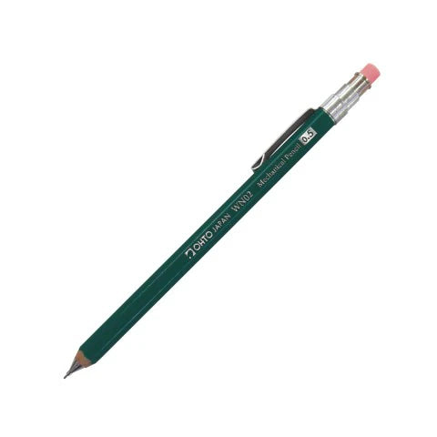OHTO WN Series Wooden Warm & Natural Mechanical Pencil with Clip