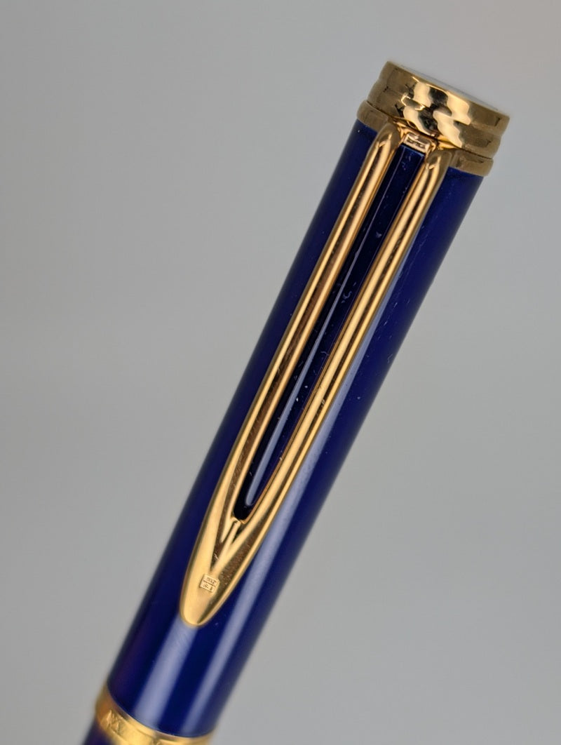 *Consignment* Waterman "Ideal" Cobalt Blue Rollerball Pen