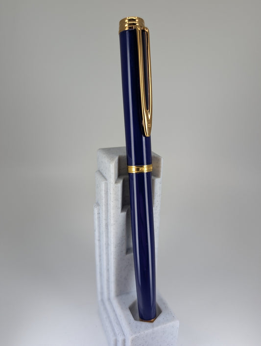 *Consignment* Waterman "Ideal" Cobalt Blue Rollerball Pen