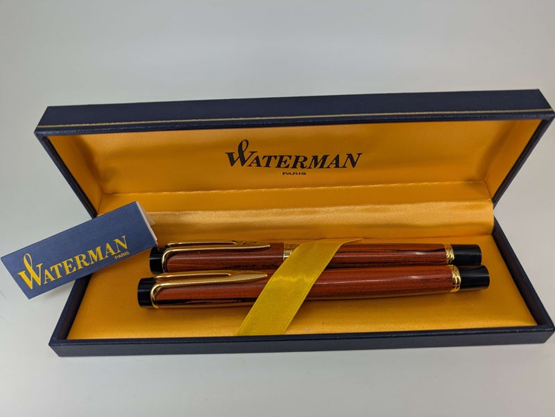 *Consignment* Waterman Paris Liason Fountain Pen Medium / Rollerball Pen Set