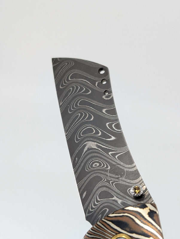 William Henry B30 Hurricane Cigar Cutter Button Lock Folding Knife 47 of 500
