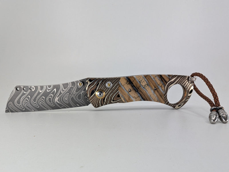 William Henry B30 Hurricane Cigar Cutter Button Lock Folding Knife 47 of 500