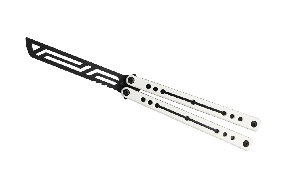 Squid Industries Winter Nautilus V2 Inked Black Balisong Trainer