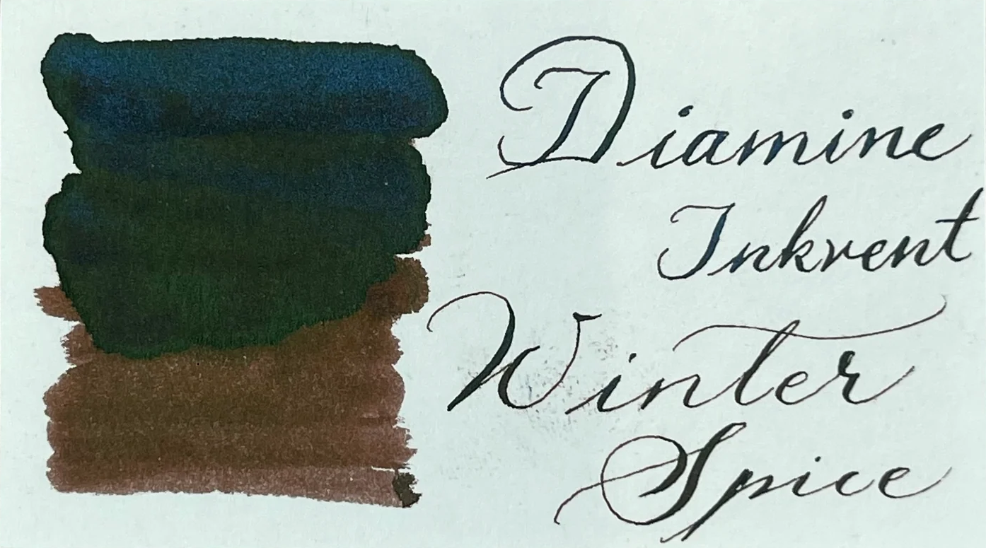 Diamine Inkvent Bottled Fountain Pen Ink 50mL
