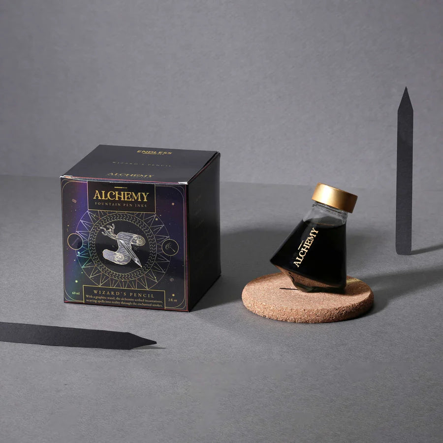 Endless Alchemy Wizard's Pencil Fountain Pen Ink in Rotating