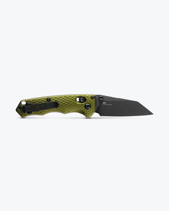 Benchmade Full Immunity Woodland Green Aluminum Folding Knife