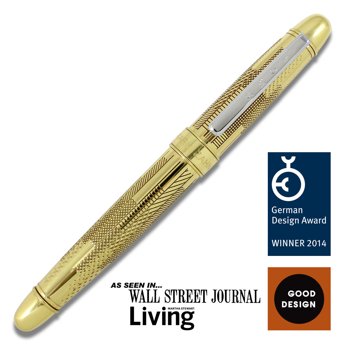 ACME Studio Hatch by Karl Zahn Antimicrobial Rollerball Pen