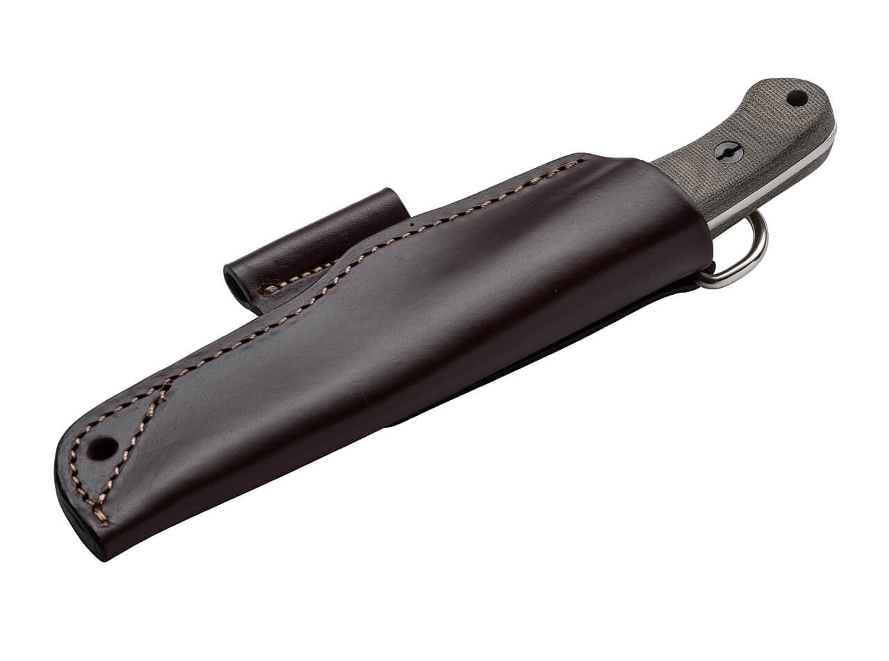 Boker Arbolito Bushcraft Micarta Green Fixed Blade Knife