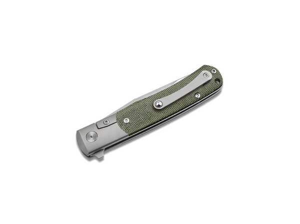 Boker Plus TRPPR Micarta Framelock Folding Knife