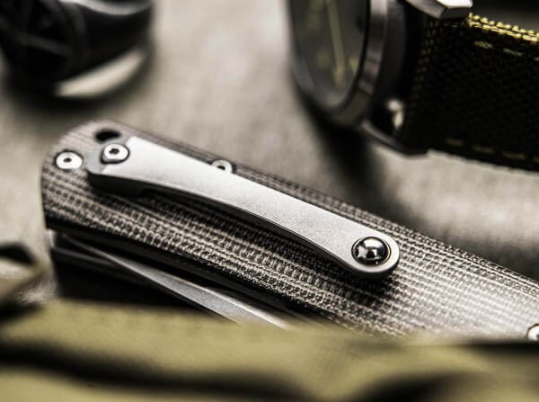 Boker Plus TRPPR Micarta Framelock Folding Knife
