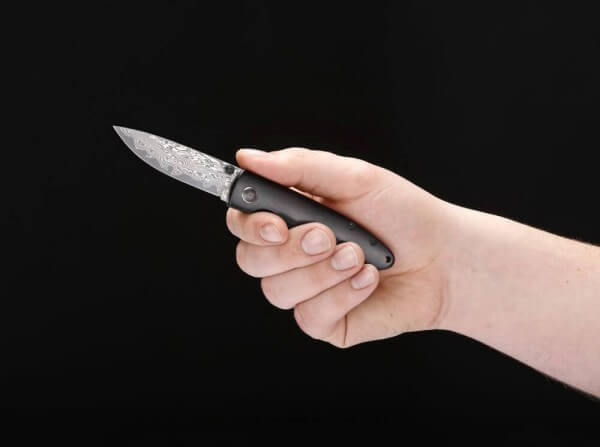 Boker Plus Damascus Gent II Linerlock Folding Knife