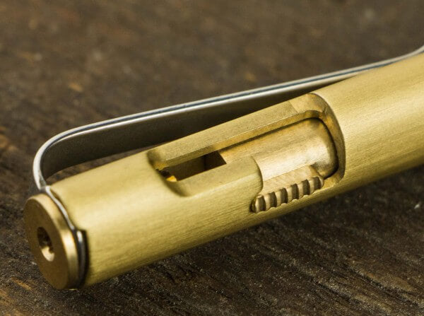 Boker Plus Rocket Pen Brass Ballpoint Pen
