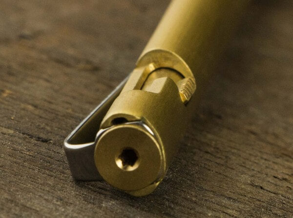 Boker Plus Rocket Pen Brass Ballpoint Pen