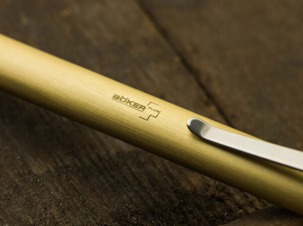 Boker Plus Rocket Pen Brass Ballpoint Pen