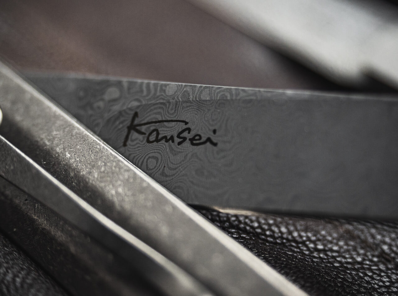 Boker Plus Wasabi Damascus Slip Joint Folding Knife