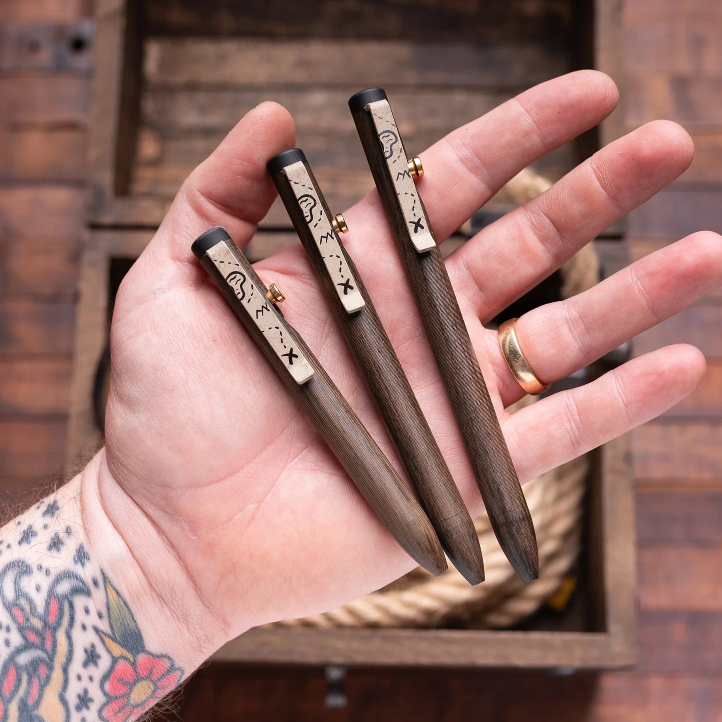 Tactile Turn Buccaneer Bolt Action Ballpoint Pen