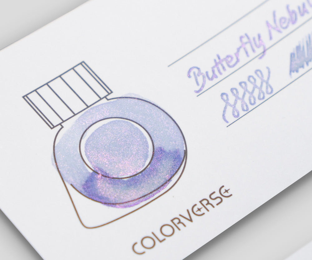Colorverse Butterfly Nebula Glistening Bottled Ink 2 Bottles 65mL & 15mL