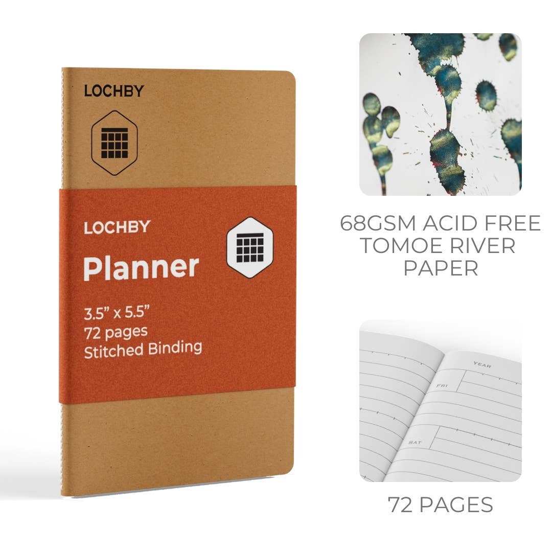 LOCHBY Tomoe River Pocket Notebooks 3.5" x 5.5"