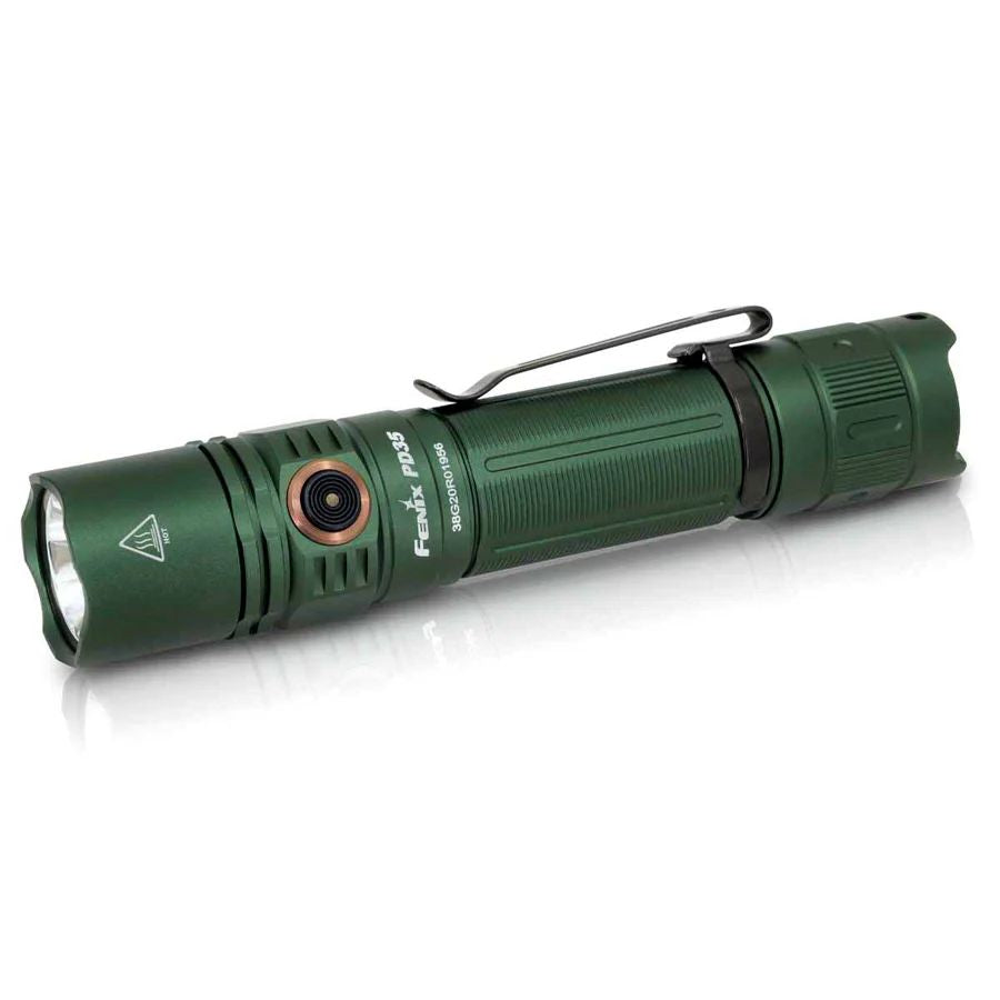 Fenix PD35 v3.0 Flashlight with ARB-L18-2600U Tropic Green