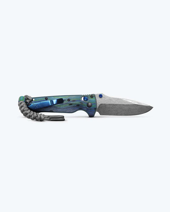 Benchmade Mini Adira G-Carta Drop Point Axis Lock Folding Knife