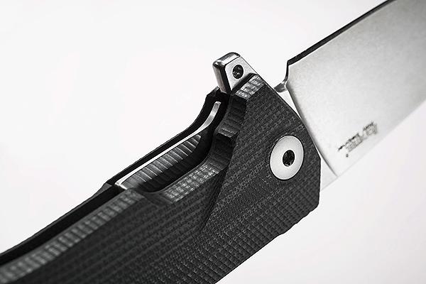 Lionsteel KUR Black G10 Folding Knife