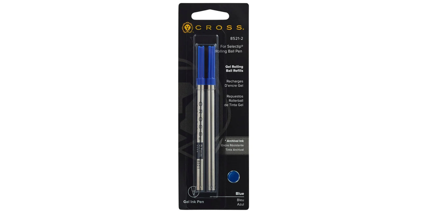 Cross Rollerball Refill 8521-2 Blue
