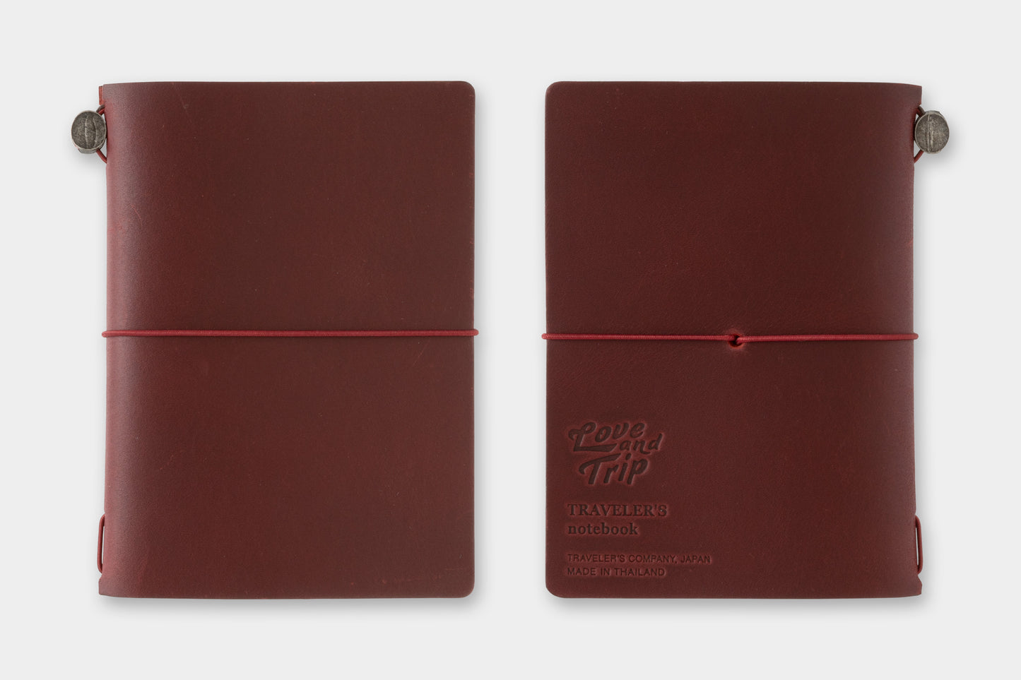 Traveler's Passport Size Leather Notebook