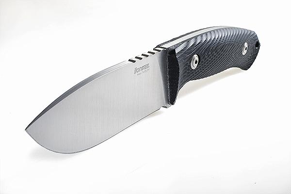 Lionsteel M3 Black Micarta Fixed Blade w/ Leather Sheath