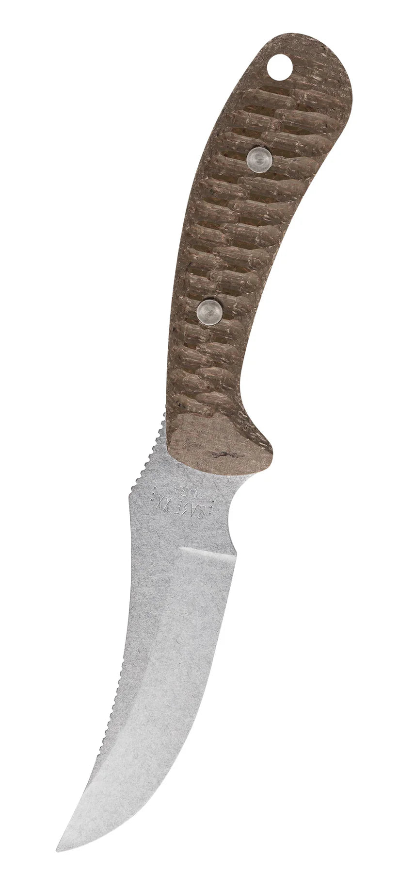 Case Knives Ridgeback Hunter Fixed Blade Knife w/ Leather Sheath